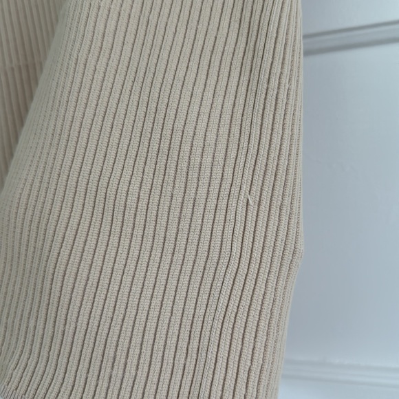 Tory Burch Plaited Rib Short Sleeve Top Medium - Picture 12 of 12